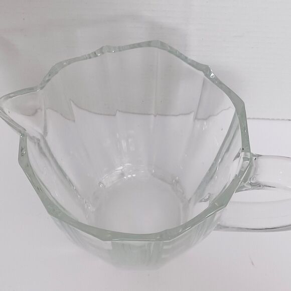 Villeroy & Boch My Garden Crystal Glass Pitcher Etched Maker Mark on Base - Picture 9 of 13